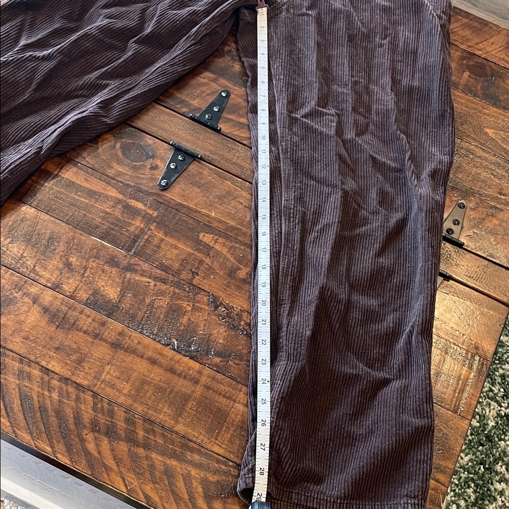 Empyre Men's Brown Corduroy Trousers - Picture 5 of 6